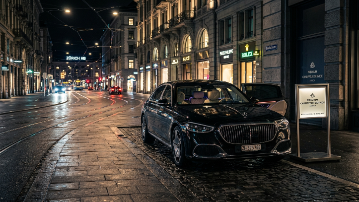 “Luxury limousine and chauffeur service Zurich Switzerland by Swiss Geneva Limo”