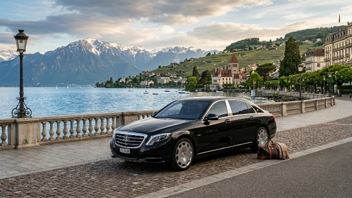 “Luxury limousine and chauffeur service Lausanne Switzerland by Swiss Geneva Limo”